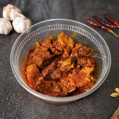 ঝালষে ভুনা বীফ - Spicy Beef Bhuna with Mustard Oil