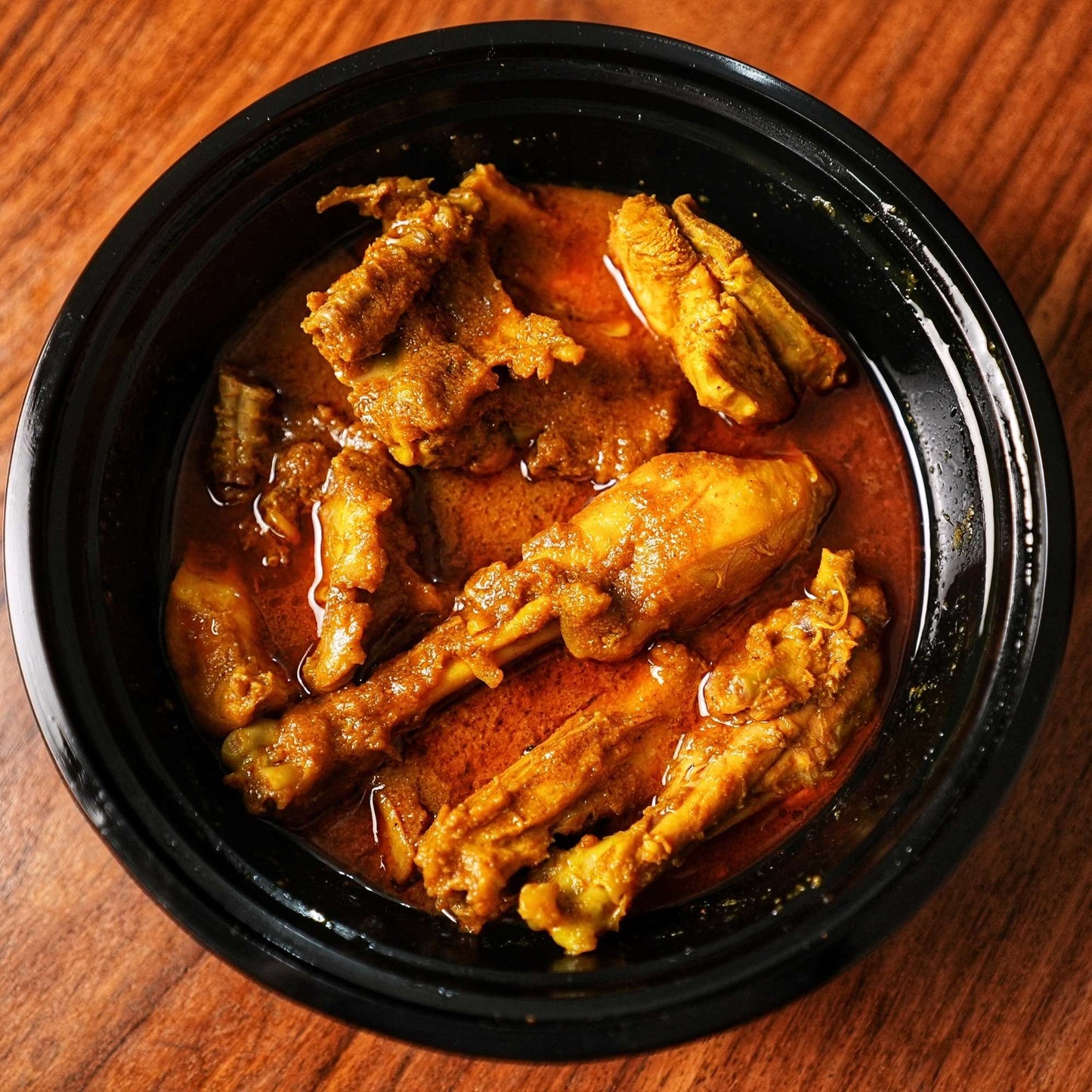 সর্ষে ভুনা মুরগি - Chicken Bhuna with Mustard Oil