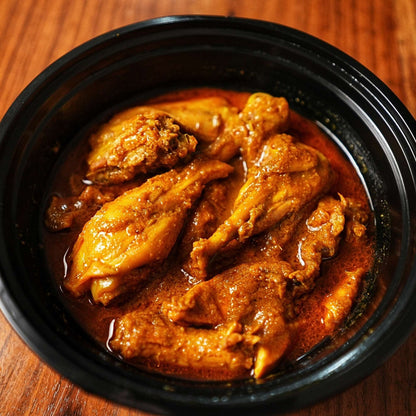 সর্ষে ভুনা মুরগি - Chicken Bhuna with Mustard Oil